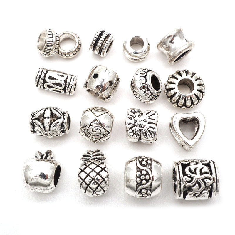 Jewelry Making In Bali - 20Pcs Bali Style Tibetan Silver Metal