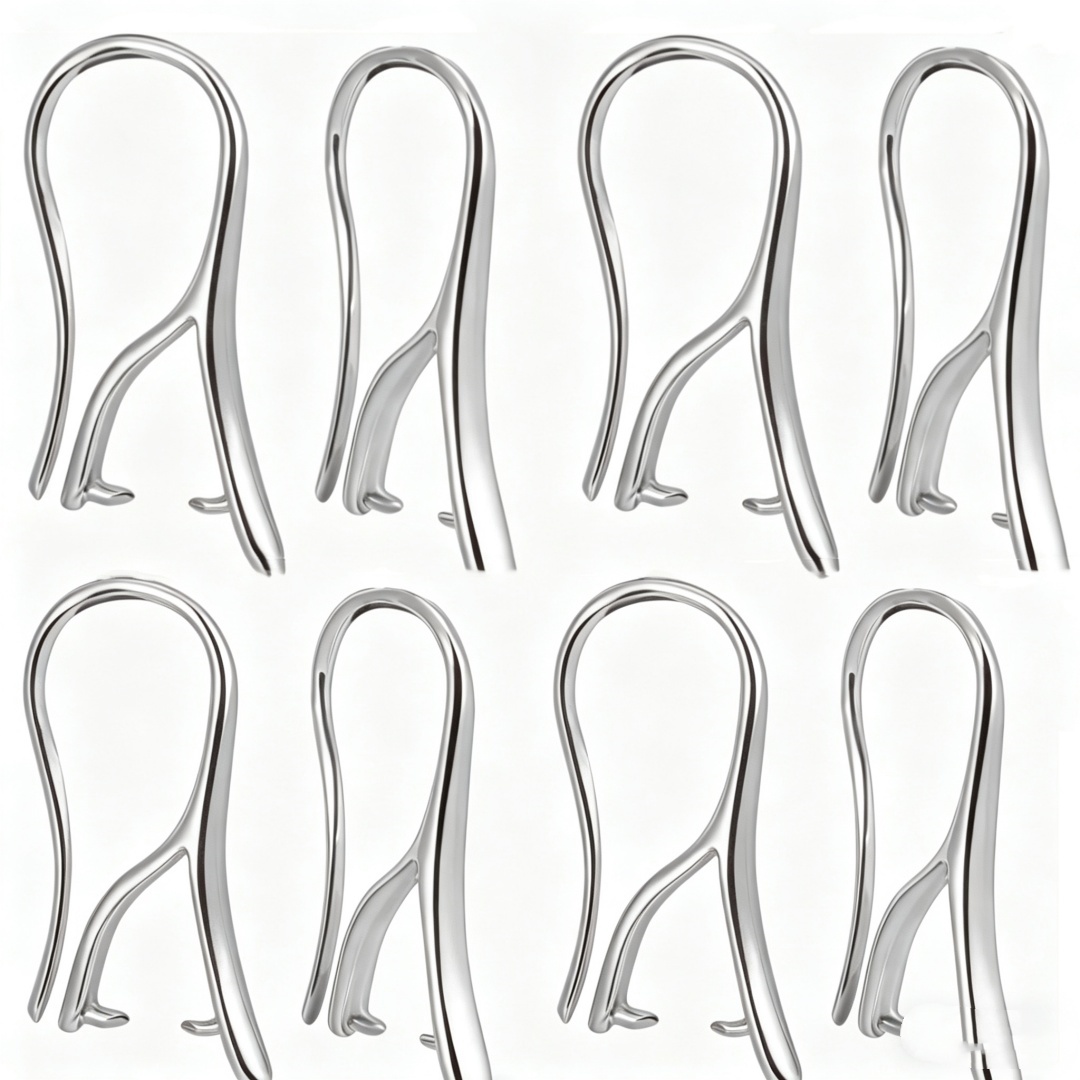 10/30Pcs White with Pinch Bail - Jewelry Making School review and price