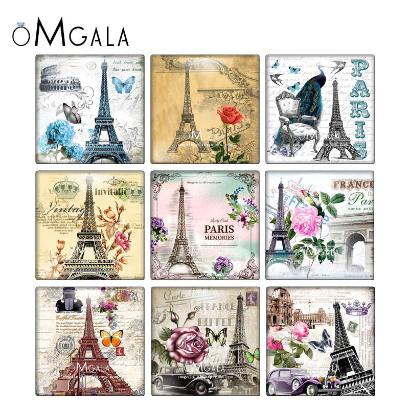 Vintage paris eiffel tower art - Jewelry Making Paris review and price