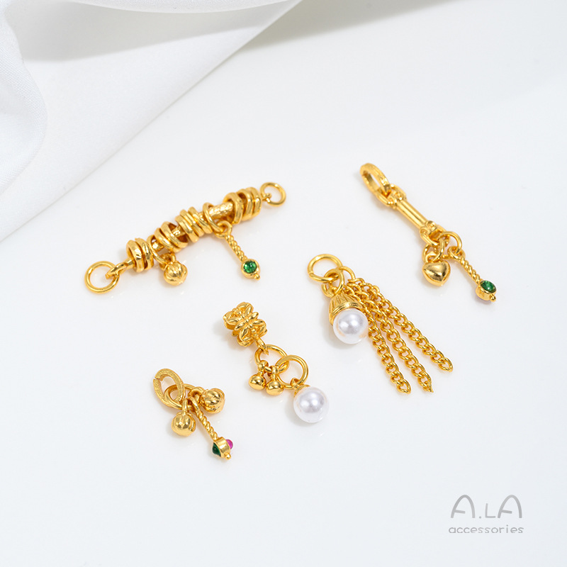 Vietnam Sand Gold Pearl Beads  - Jewelry Making Vietnam review and price