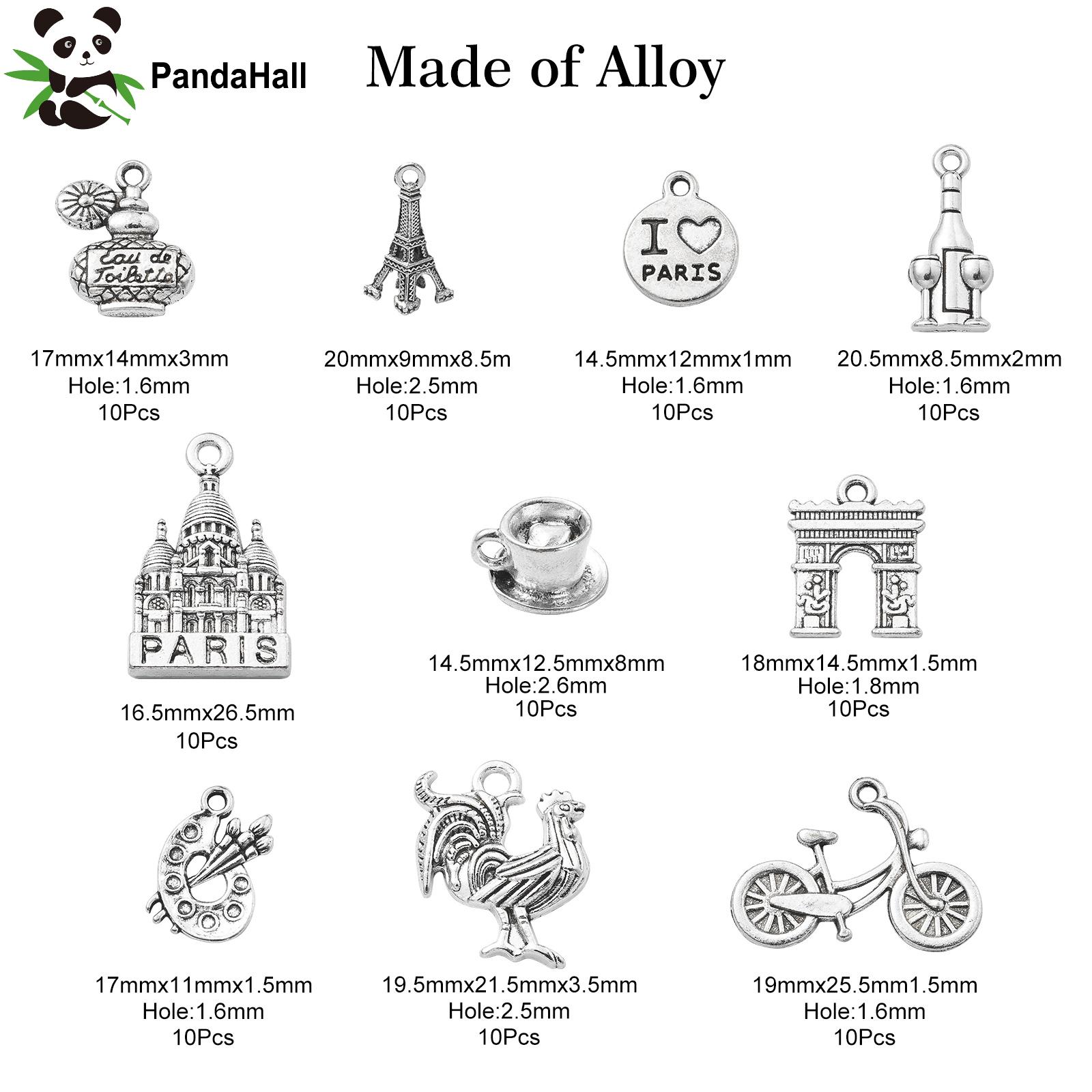 PandaHall 100Pcs 10 Styles Ant - Jewelry Making Paris review and price
