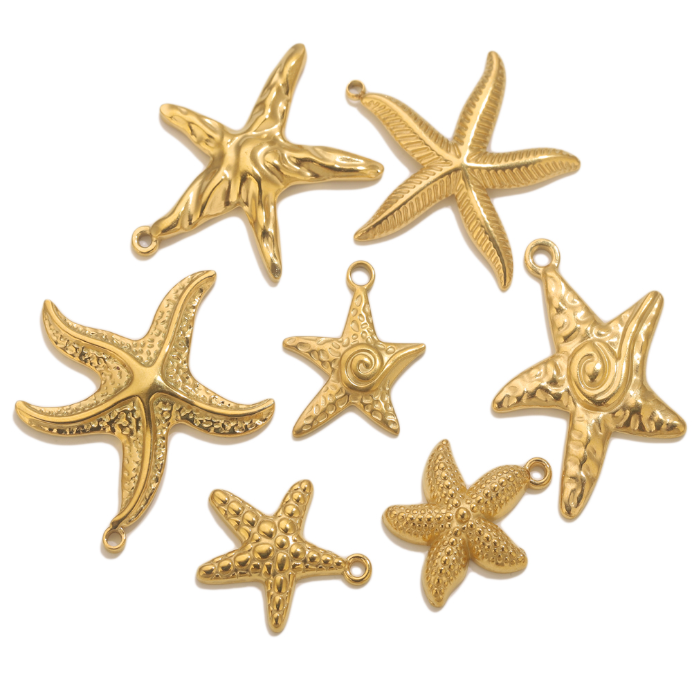 5pcs Stainless Steel Summer St - Jewelry Making Materials Wholesale review and price