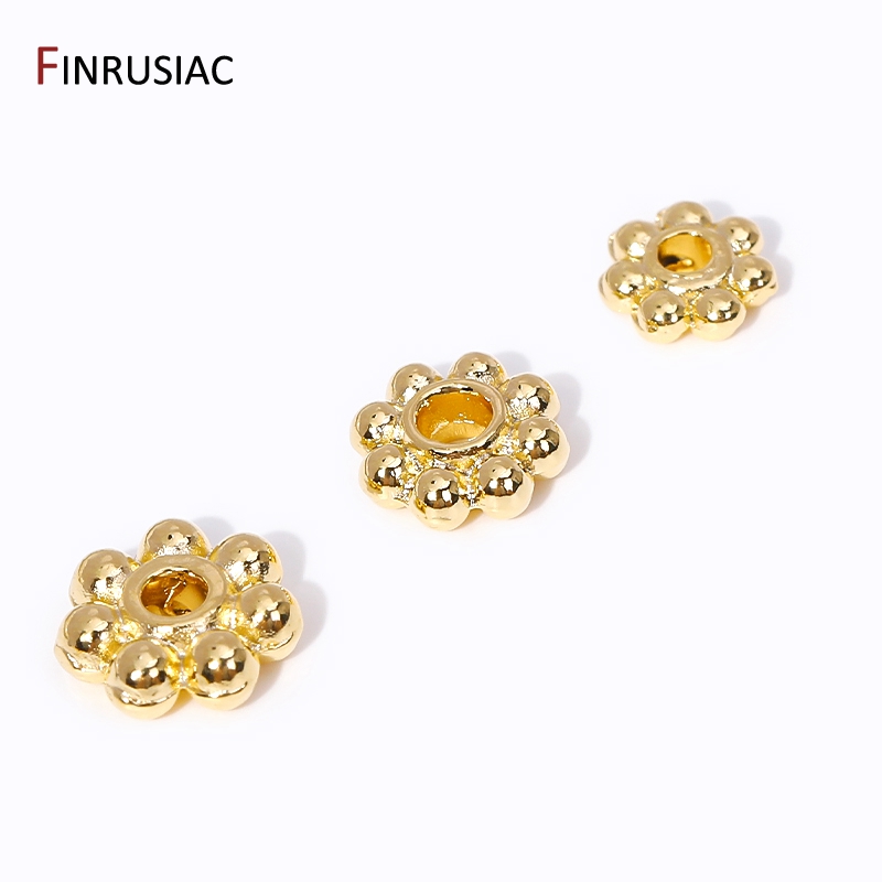 30PCS 4mm/5mm/6mm 14K Real Gol - Jewelry Making In Bali review and price