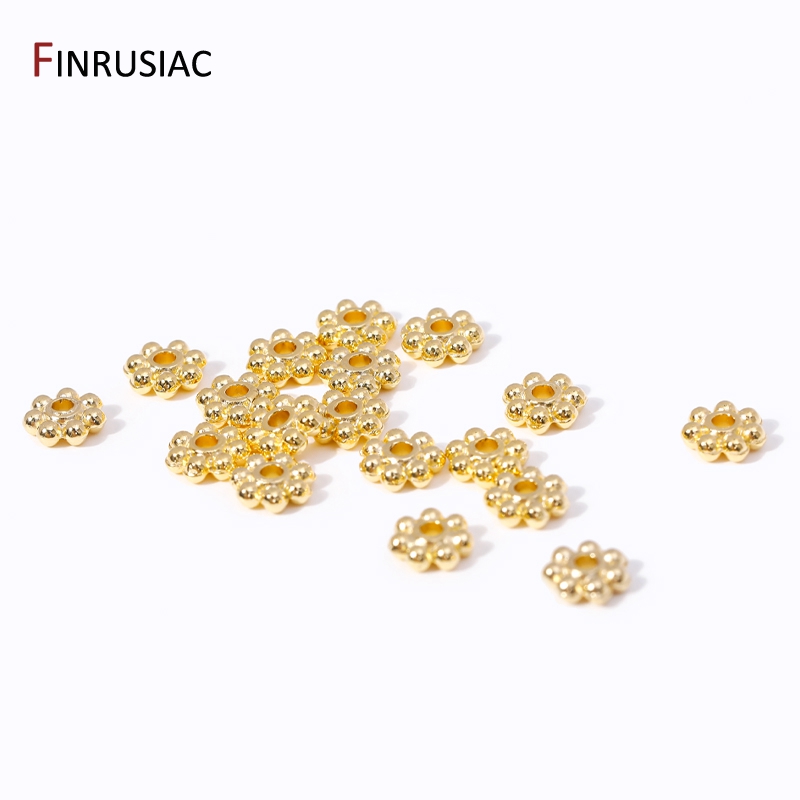 30PCS 4mm/5mm/6mm 14K Real Gol - Jewelry Making In Bali review and price