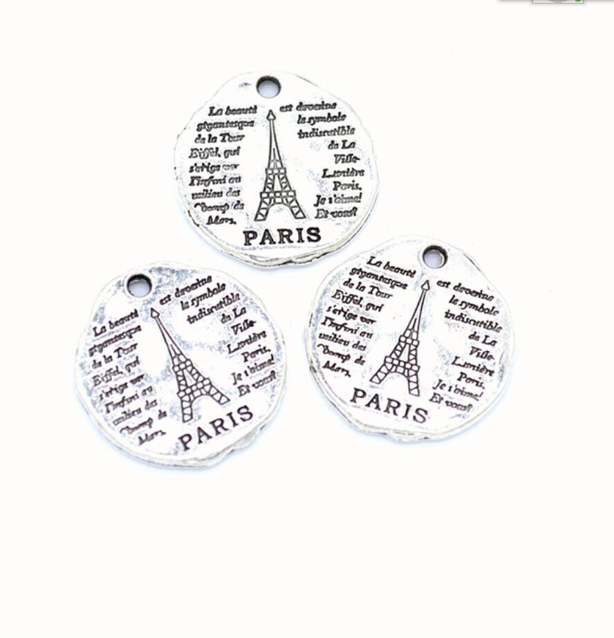 5pcs Charms Paris Eiffel Tower - Jewelry Making Paris review and price