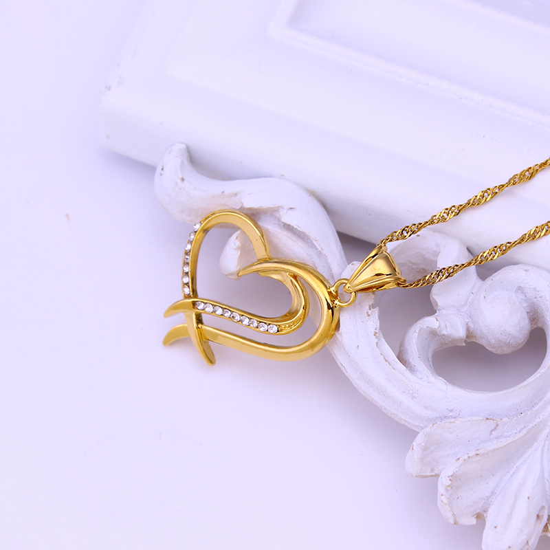 FS Heart Pendant Necklace Gold - Jewelry Making New Zealand review and price