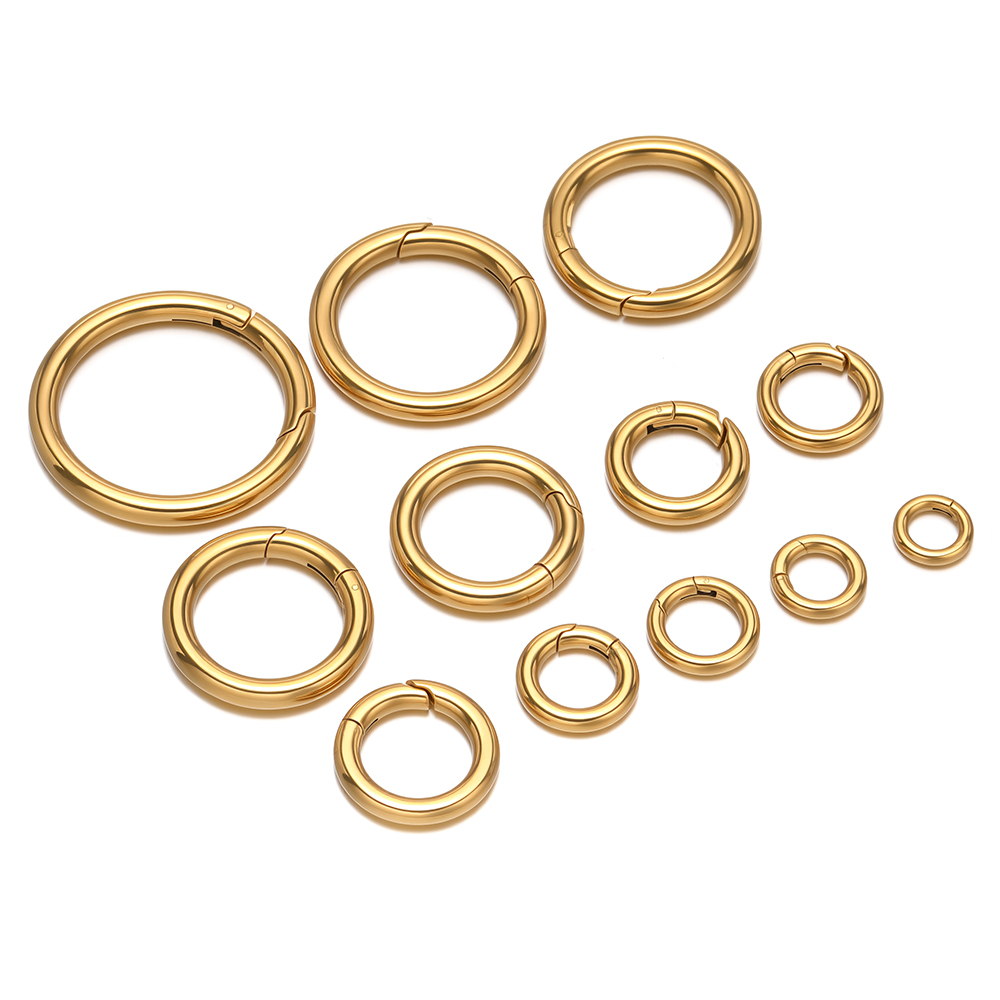 2Pcs/Lot Round Spring Clasps S - Jewelry Making School review and price
