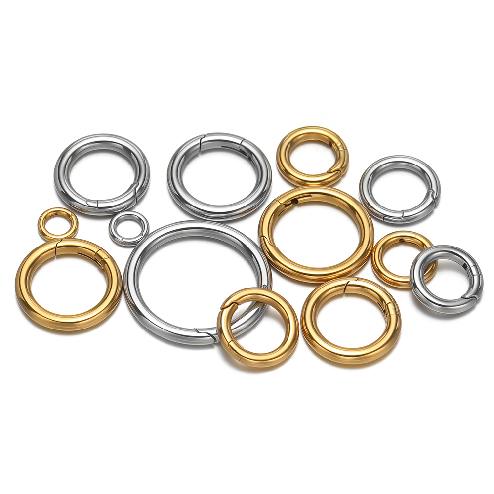 2Pcs/Lot Round Spring Clasps S - Jewelry Making School review and price