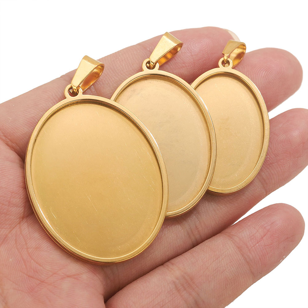 5PCS Stainless Steel Charms Go - Jewelry Making Materials Wholesale review and price