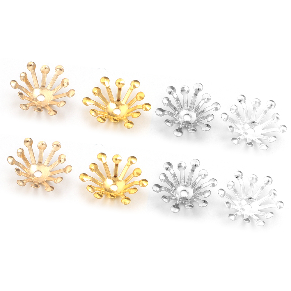 100Pcs Diameter 13MM Gold Colo - Jewelry Making Materials Wholesale review and price
