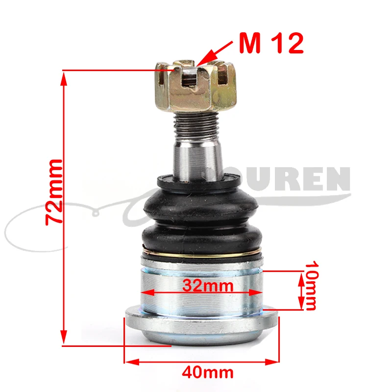 1 Pair M12X10 Ball Joint Tie R - Eyepin Ball End review and price