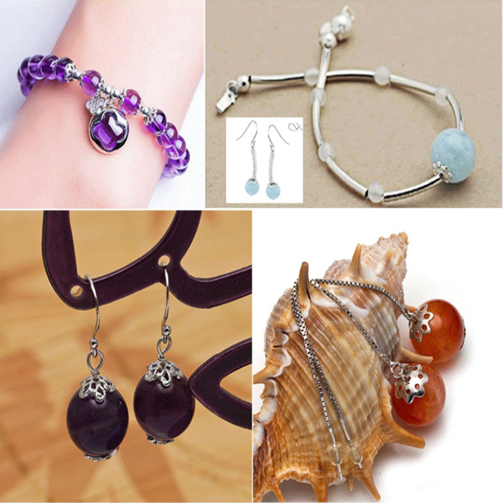 100Pcs Flower Bead Caps for Br - Jewelry Making In Bali review and price