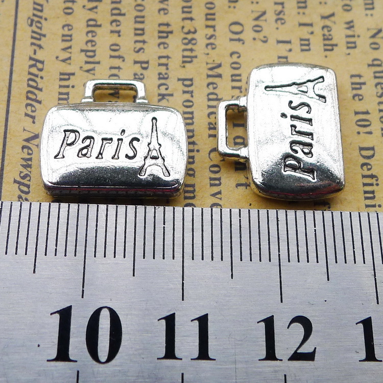 6pcs/Lot 14x17mm Antique Silve - Jewelry Making Paris review and price