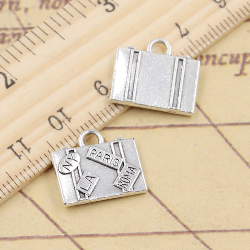 10pcs Charms Travel Bags New Y - Jewelry Making Paris review and price