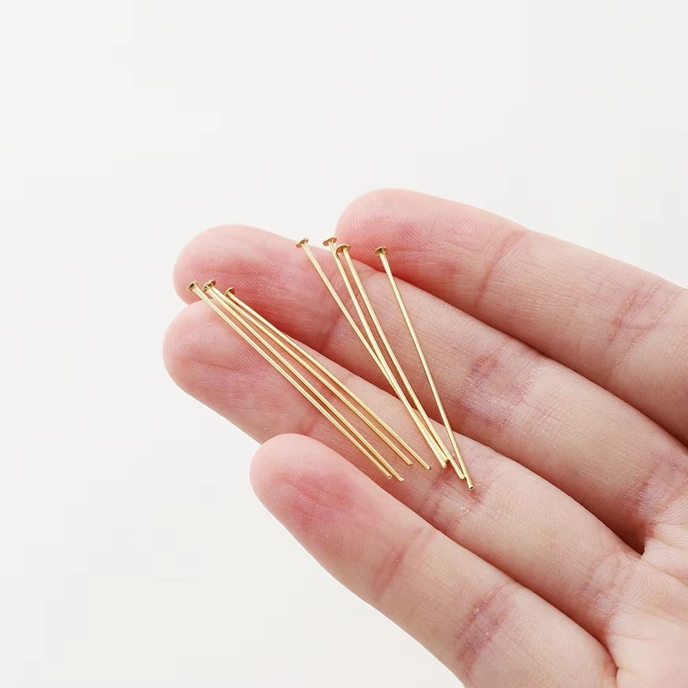 100PCS Brass Jewelry Making Pi - Eyepin Ball End review and price
